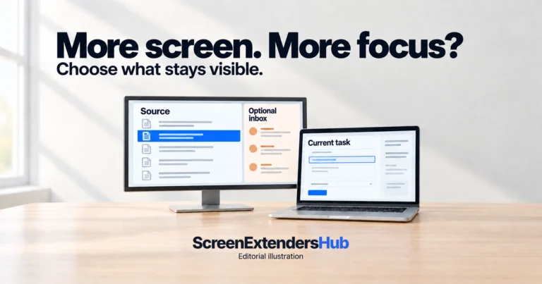 Is an External Monitor Good for Productivity? When It Helps