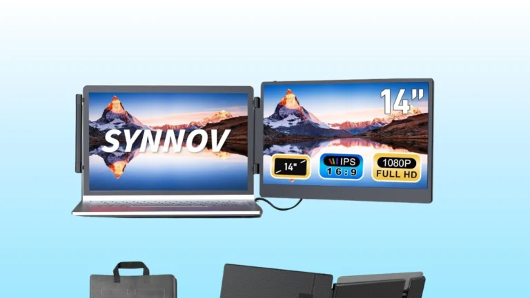14 inch portable monitor dual laptop screen extender