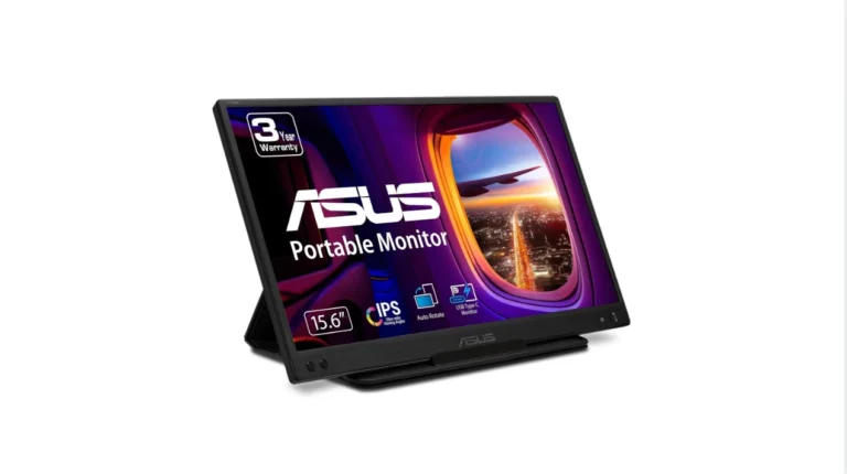 ASUS ZenScreen 15.6” 1080P Portable USB Monitor (MB166C) 