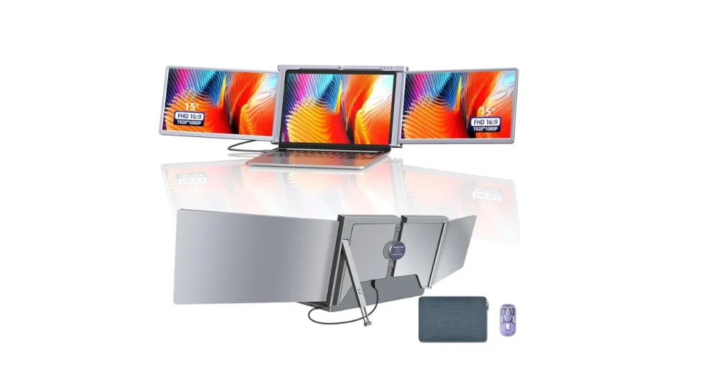 15'Laptop Screen Extender, Dual Monitor for Laptop