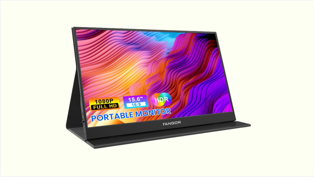 FANGOR Portable Monitor 15.6 INCH FHD