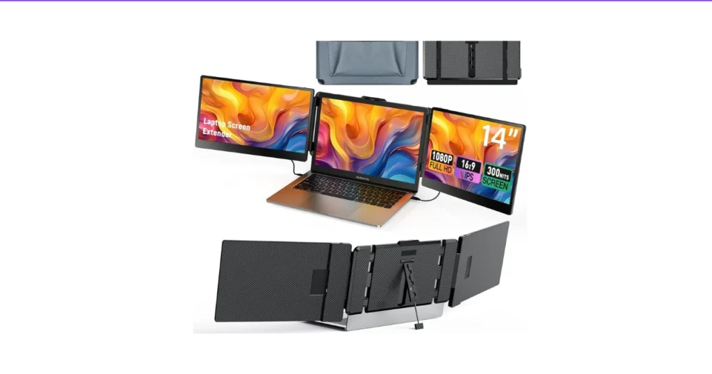 Kwumsy Triple Laptop Screen Extender