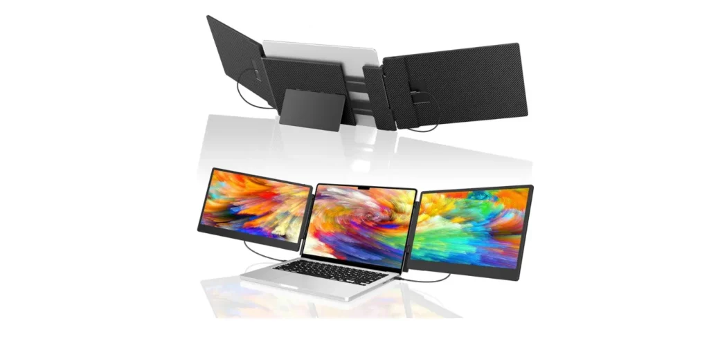 Portable Monitor for Laptop,14 Inch 1080P Laptop Screen Extender