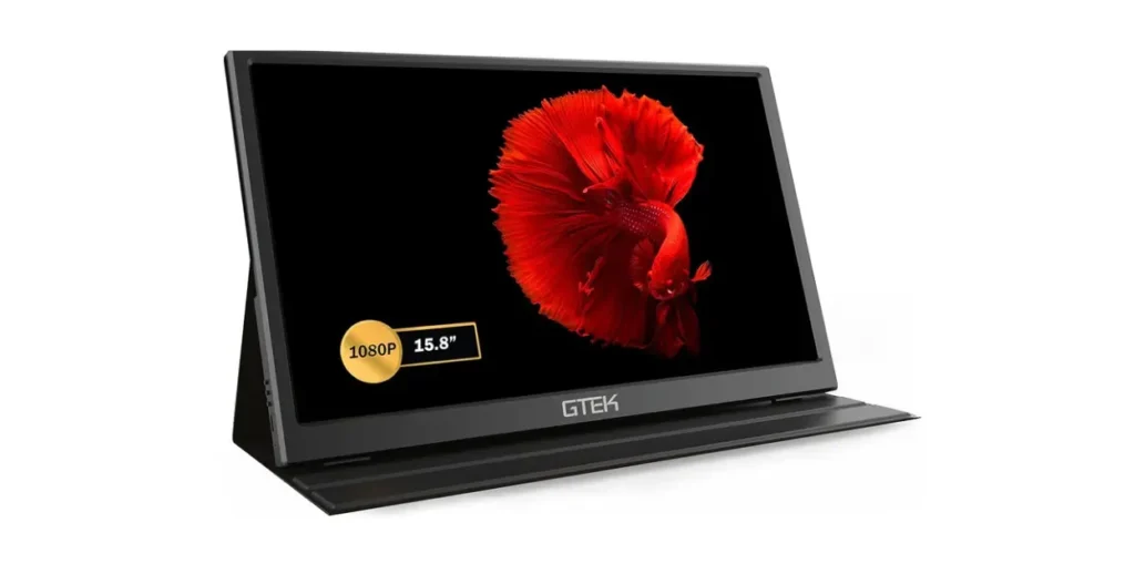 GTek Portable Monitor 15.8 Inch IPS