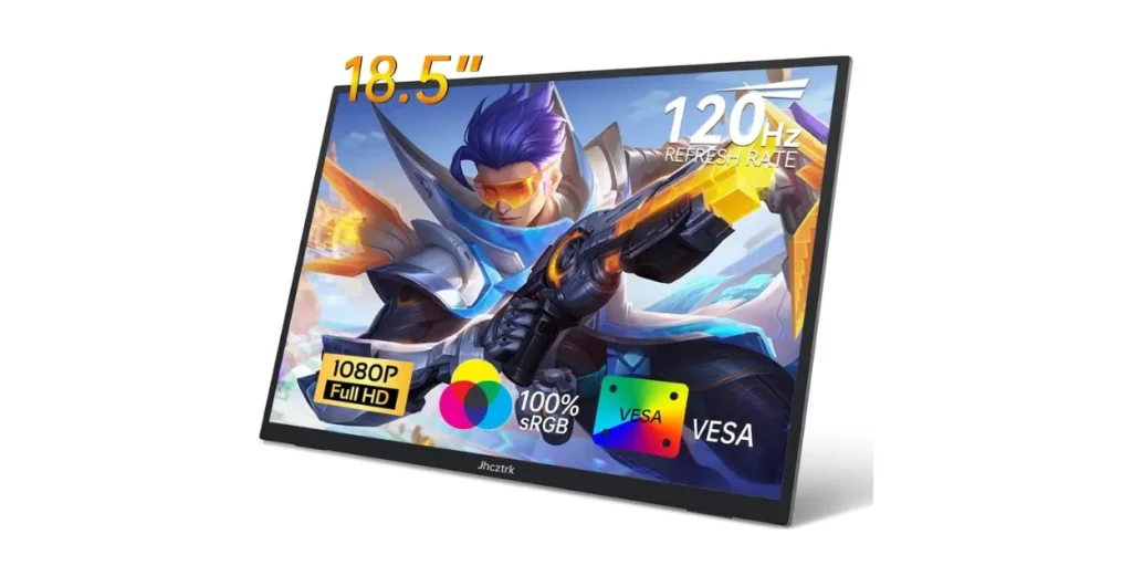 Portable Monitor 18.5 Inch 120Hz FHD 1080P HDMI USB-C