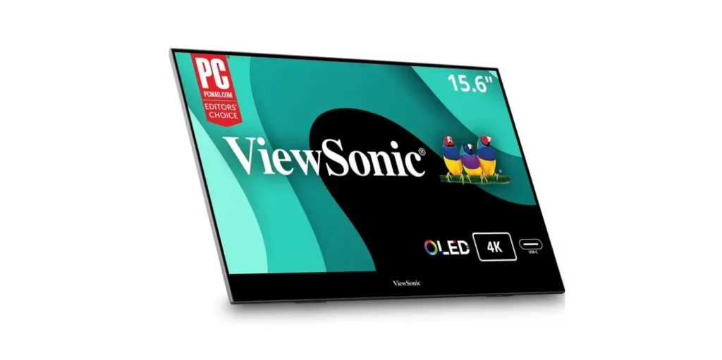 ViewSonic VX1655-4K-OLED 15.6 Inch 4K UHD Portable OLED Monitor