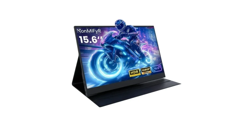 Portable Monitor, 15.6inch 1080P FHD IPS Laptop Monitor