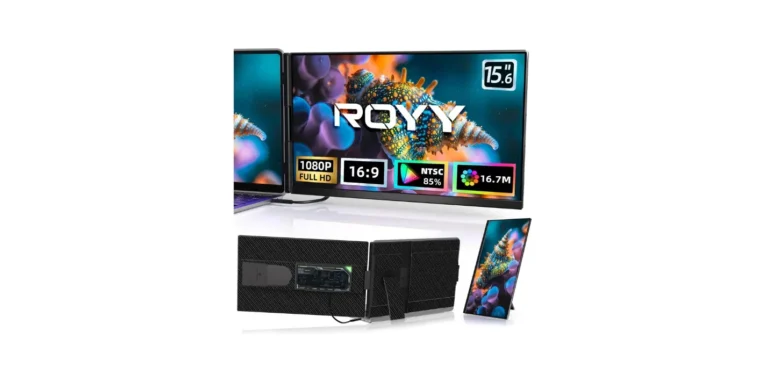 ROYY Laptop Screen Extender Dual Monitor 15.6 Inch Detachable Portable Monitor