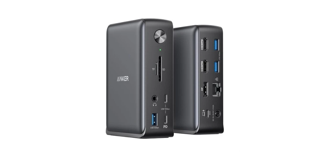 Anker Laptop Docking Station-13-in-1 USB-C Docking Station