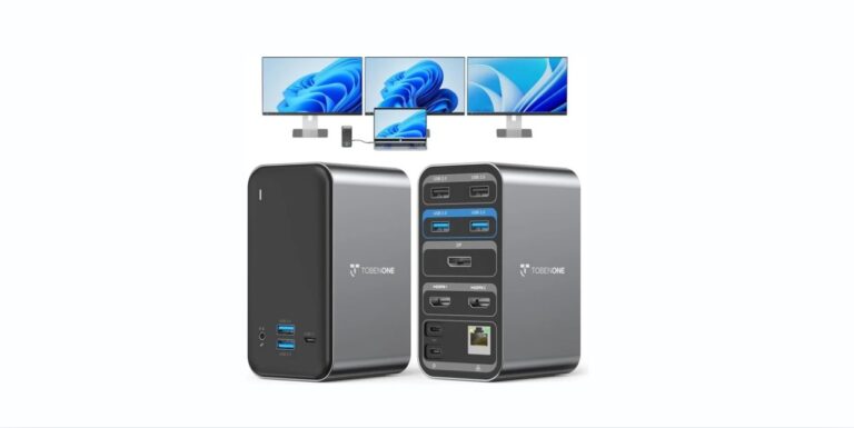 TobenONE Docking Station 3 Monitors Review