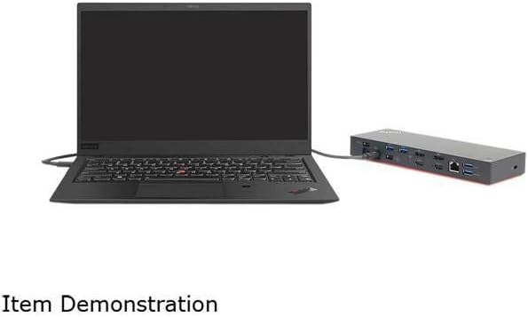 Lenovo ThinkPad Thunderbolt 3 Dock Gen 2 Docking Station (135W) (40AN0135US) + SSD Starter Bundle w/ 2 x LunarTech(TM) HDMI Cables with Ethernet