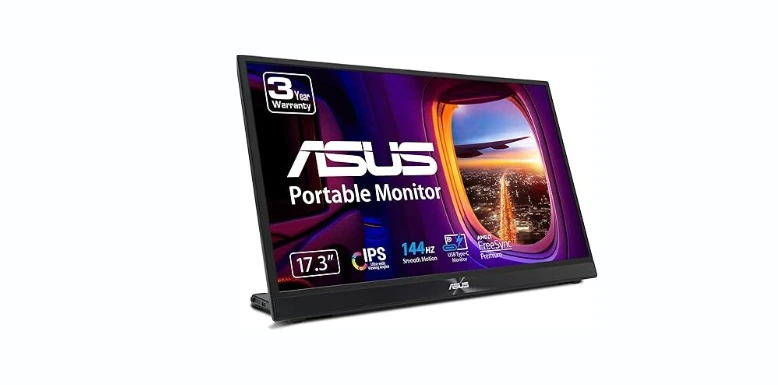 ASUS ZenScreen 17” 1080P Portable USB Monitor (MB17AHG) - Full HD, IPS