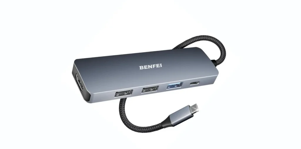 BENFEI USB C Hub 5-in-1 with 4K HDMI(Certified)