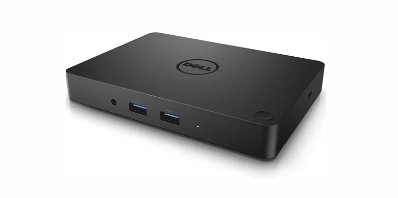 Dell WD15 Monitor Dock 4K with 180W Adapter, USB-C, (450-AEUO, 7FJ4J, 4W2HW),Black,Dual Display