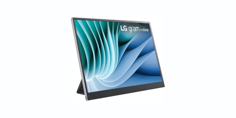 LG Gram +View 16MR70.ASDA1 16 Inch WQXGA Portable Monitor
