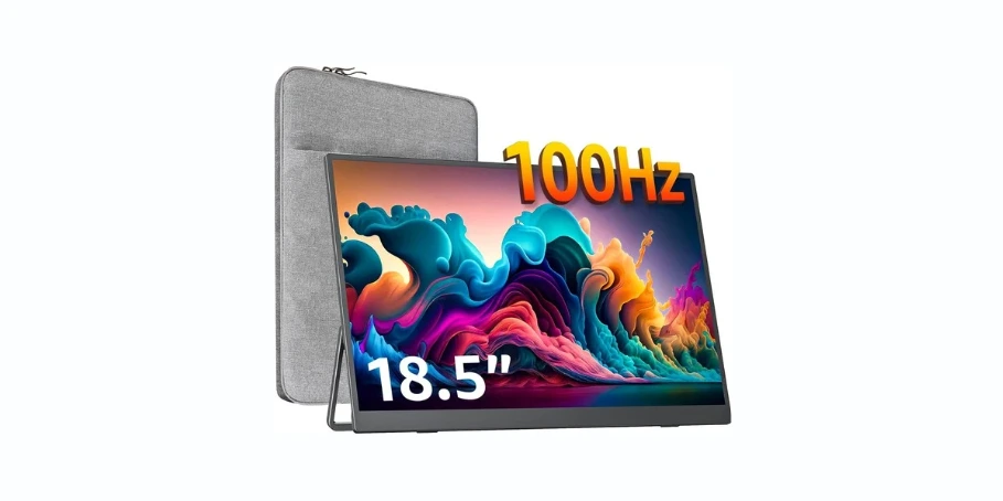 cocopar 18.5 inch Portable Monitor- 1080P IPS 100Hz 120 sRGB Gaming Monitor