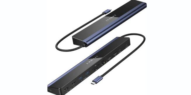 iVANKY Laptop Docking Station Dual Monitor 4K@60Hz