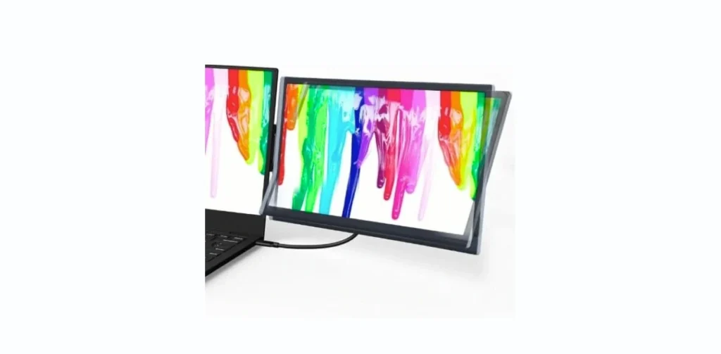 Anvazise Laptop Monitor Extender 11.6 - 14.1 inch Portable Dual Screen External Second Monitor