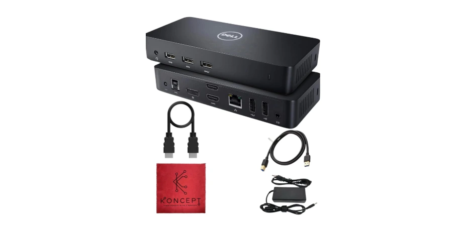 D3100 Dell Dock USB 3.0 Ultra HD-4K Triple Display