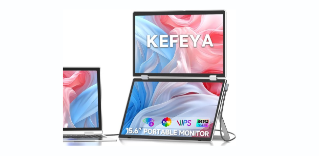 Laptop Screen Extender,15.6 Inch Triple Screen Laptop Monitor Extender