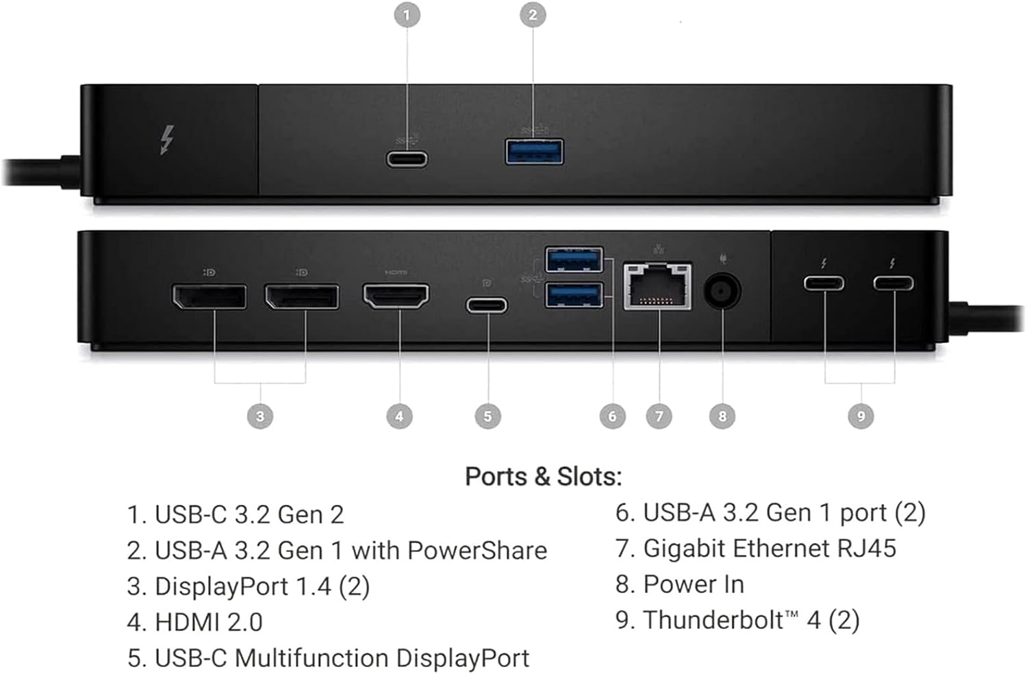 Dell ThunderBolt 4 Dock (WD22TB4)