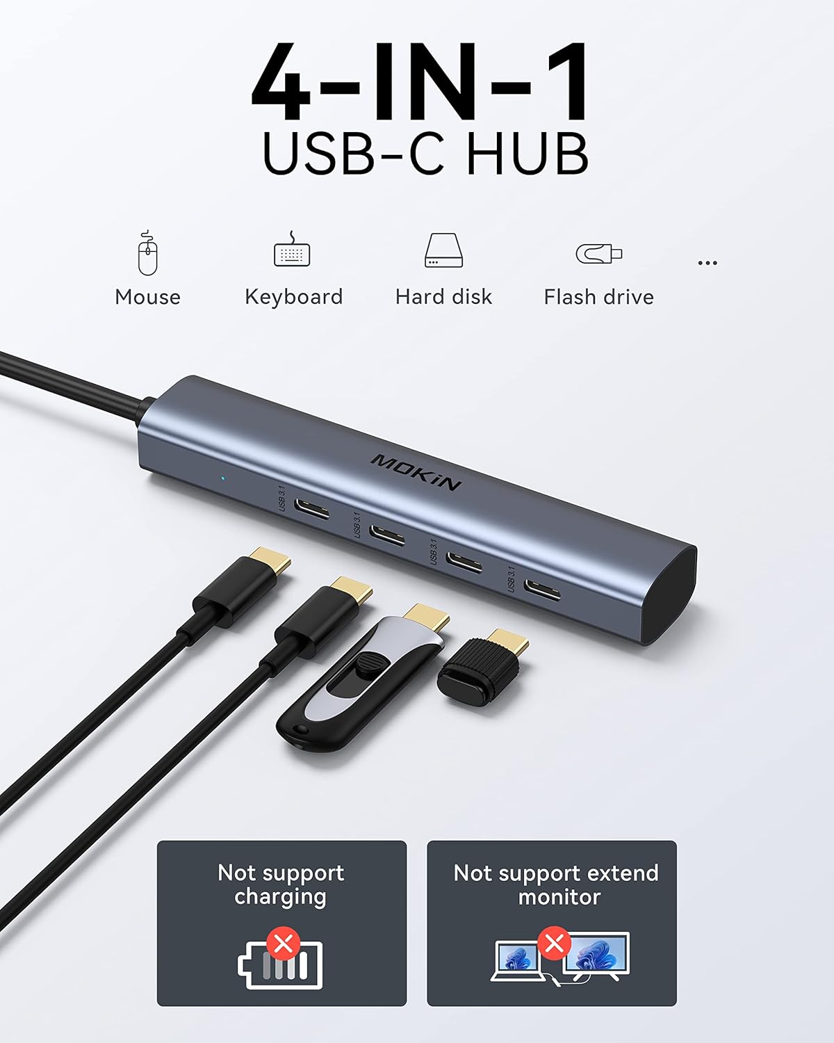 Docking Station, USB C Adapter, 9 in 1 Triple Display Multiport Dongle with 2 HDMI 4K, DisplayPort, 3 USB, 100W PD, SD/TF Card Reader for MacBook Pro Air Type C Laptops