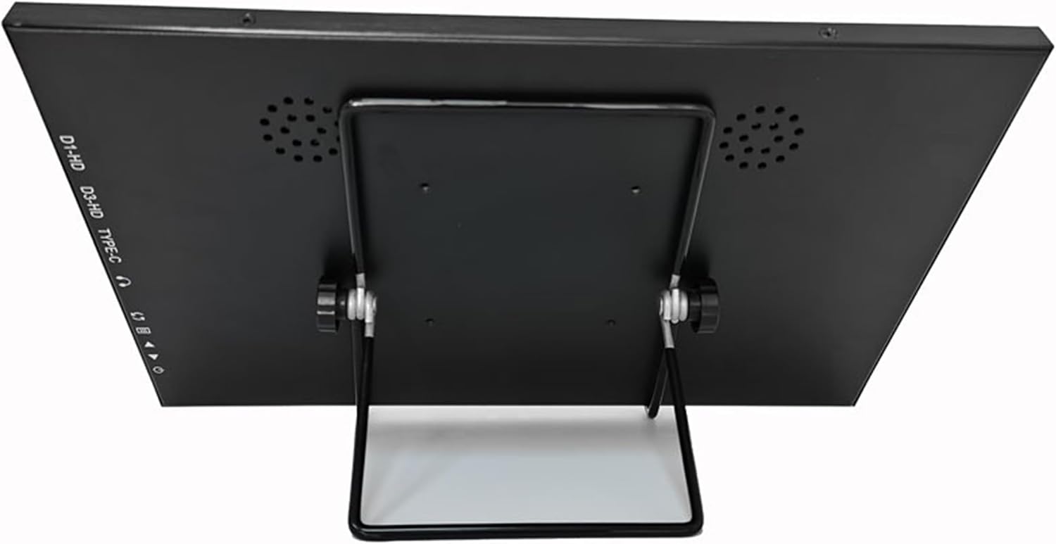 13.3 inch Monitor, Portable IPS Display, 1920x1080 LED Screen Gaming Monitor with HDMI/USB/3.5mm Jacks for SBC PS4 Xbox Game Consoles Raspberry Pi Windows 7/8/10 More