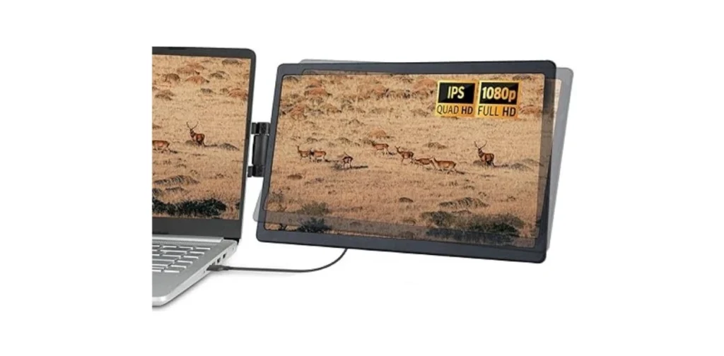 Anvazise Laptop Monitor Extender 11.6 - 14.1 inch Portable Dual Screen External Second Monitor