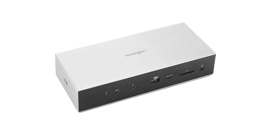 Kensington SD5000T5 Thunderbolt 5 Docking Station – Dual Display for MacBooks M1-M2-M3-M4 Pro and Max