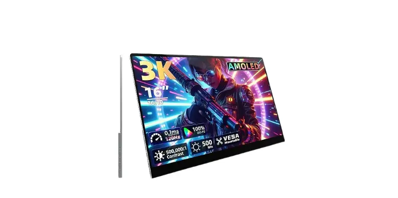OLED Portable Monitor with Speakers