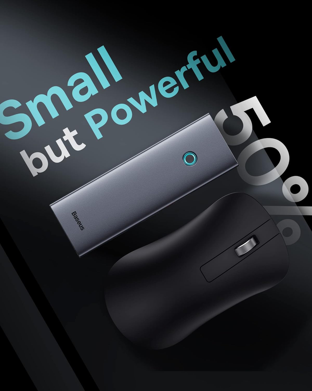 Docking Station Dual Monitor, Baseus 7 in 1 Laptop Docking Station 3 Monitors, USB C HUB with 4K HDMI, VGA, 100W PD, 3 USB for iPhone 15/MacBook/Dell/HP
