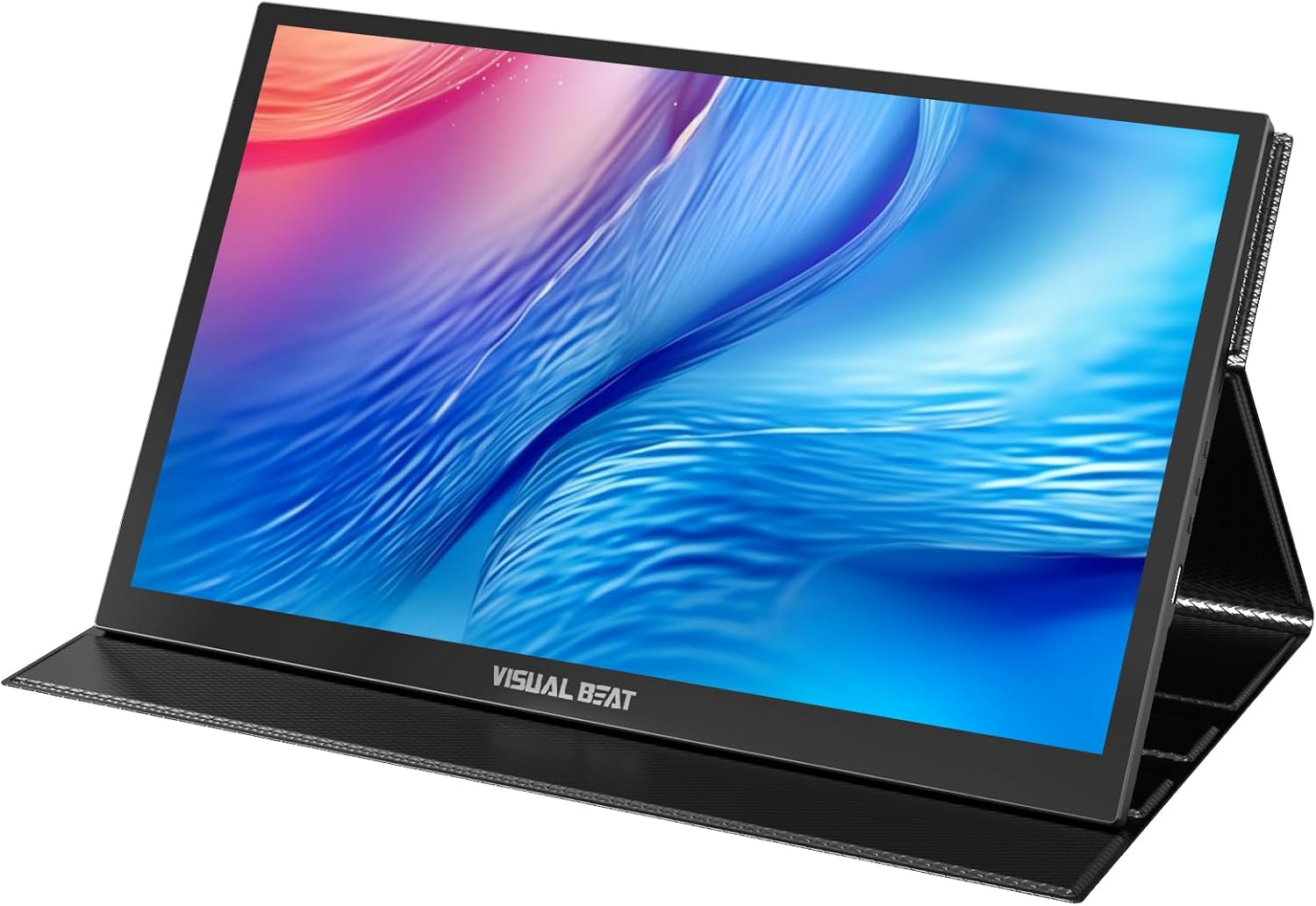 Portable Touch Screen Monitor 17.3 1080P IPS USB-C Extended Display with Smart Cover, USB2.0, HDMI, Dual Speakers, VESA - for Laptop, PC, Mac, Phone, PS3/4/5, Xbox, Switch.