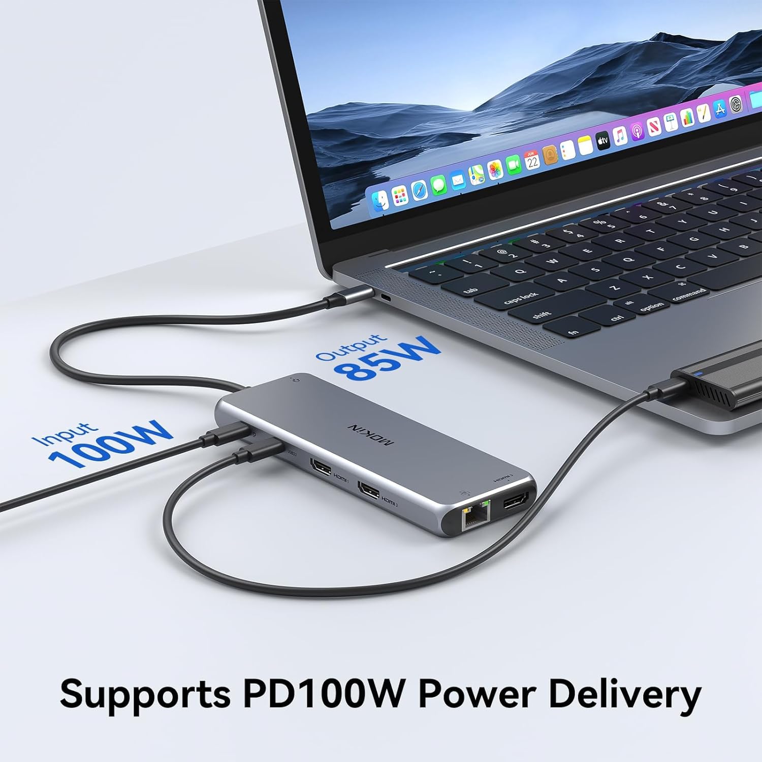 3 HDMI Docking Station 3 Monitors USB C Hub Laptop Dual Monitor Multiport Adapter Dock Dongle,USB C to 3 HDMI,PD Charging,Ethernet,4 USB C/A 3.1/2.0 Ports,MicroSD/SD, Audio for Dell/HP/Lenovo