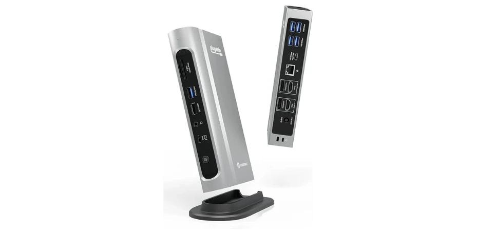 Plugable 16-in-1 Thunderbolt 4 Dock – Dual 4K Monitors for M4 MacBook Air-Pro