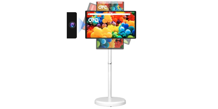 OFD 21.5 Inch Portable TV on Wheels 1080P